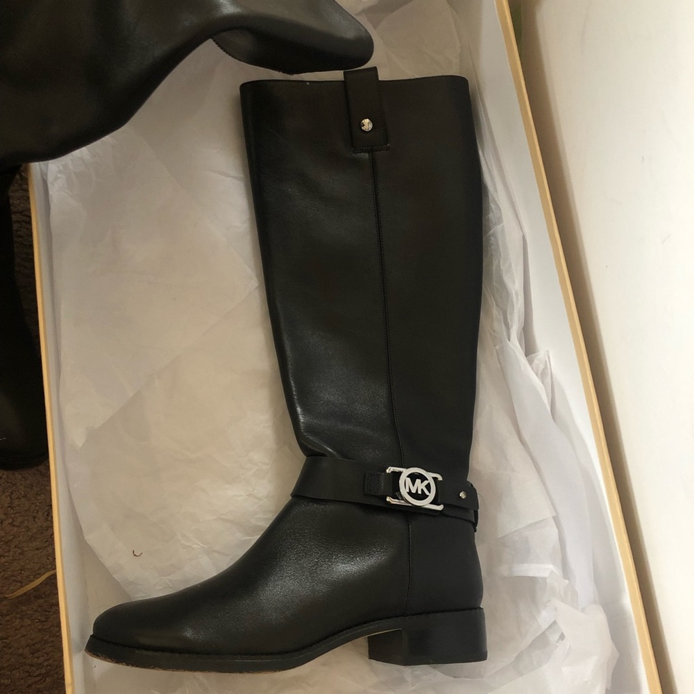 Michael Kors Charm Riding Boots